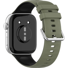 Ремешок ARMORSTANDART для Huawei Watch Fit 3 / 4 / 4 Pro Khaki Black (ARM89074)