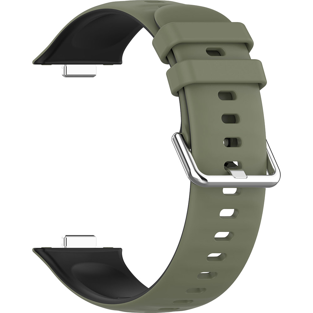 Ремешок ARMORSTANDART для Huawei Watch Fit 3 / 4 / 4 Pro Khaki Black (ARM89074) Совместимость по модели Huawei Watch Fit 4