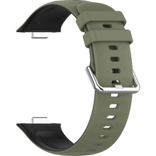 Ремешок ARMORSTANDART для Huawei Watch Fit 3 / 4 / 4 Pro Khaki Black (ARM89074)