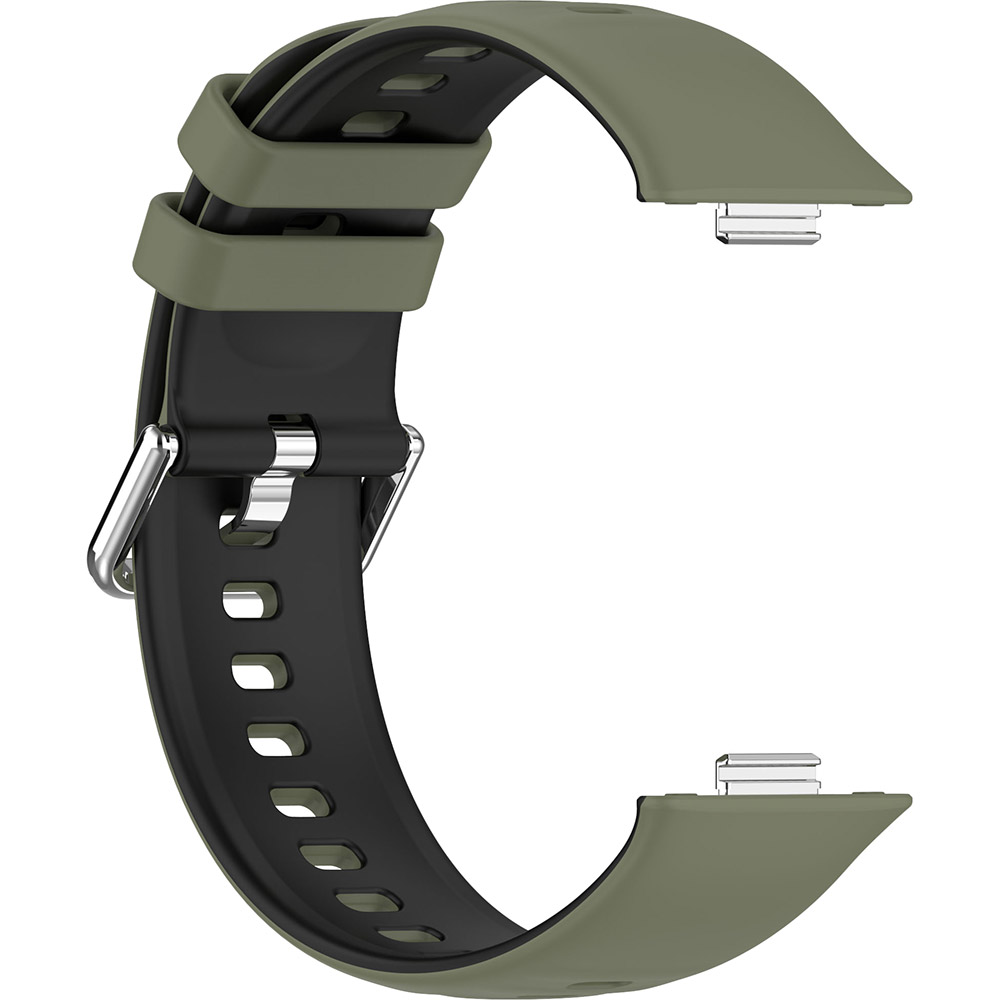 Ремешок ARMORSTANDART для Huawei Watch Fit 3 / 4 / 4 Pro Khaki Black (ARM89074) Совместимость по модели Huawei Watch Fit 4 Pro