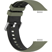 Ремешок ARMORSTANDART для Huawei Watch Fit 3 / 4 / 4 Pro Khaki Black (ARM89074)