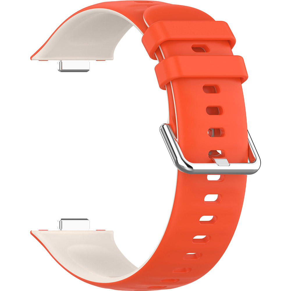 Ремінець ARMORSTANDART для Huawei Watch Fit 3/4/4 Pro Orange Cream (ARM89075) Сумісність за моделлю Huawei Watch Fit 4 Pro