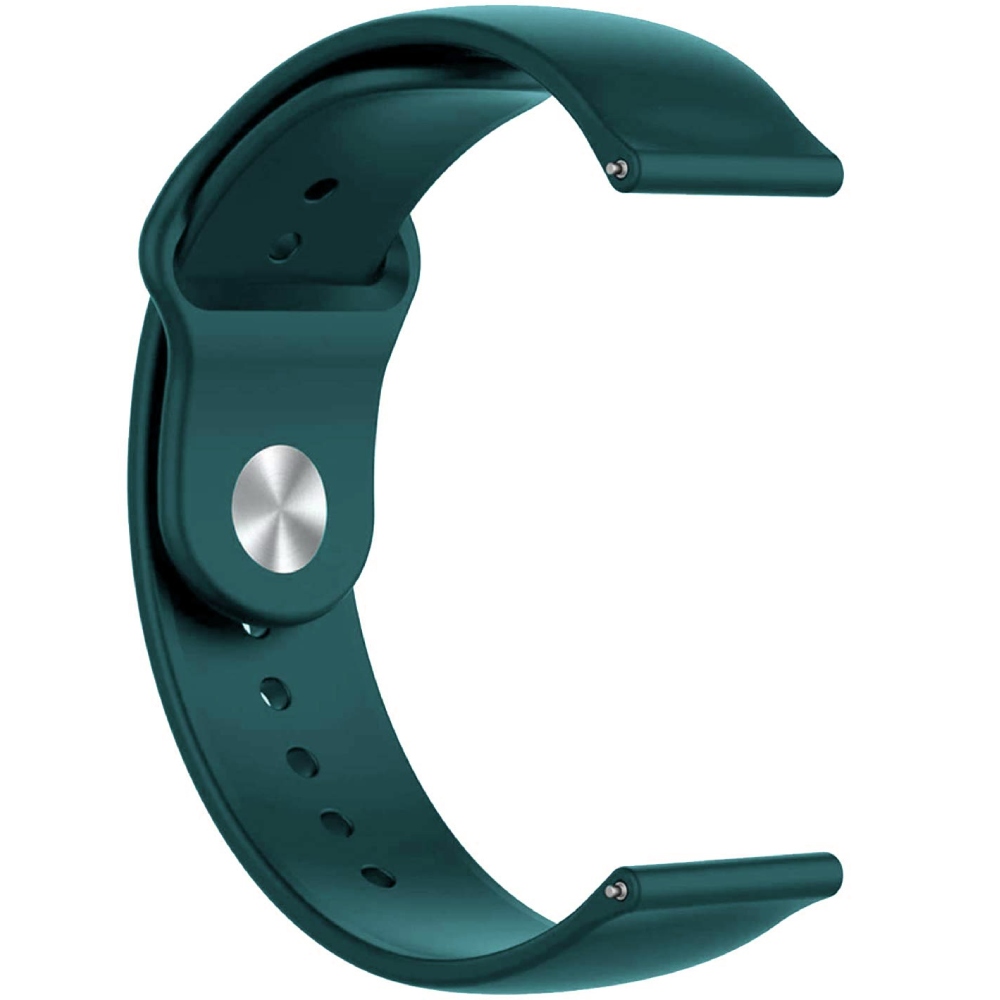 Ремінець ARMORSTANDART Silicone Watch Strap 20 mm Dark Green (ARM89318) Сумісність за моделлю універсальна 20 мм