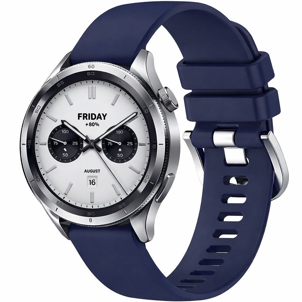 Ремешок BECOVER для Xiaomi Watch S4 47mm (22mm) Deep Blue (715150) Тип ремешок