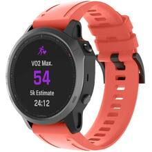 Ремінець ArmorStandart Silicone для Garmin 20mm Coral Red (ARM87730)