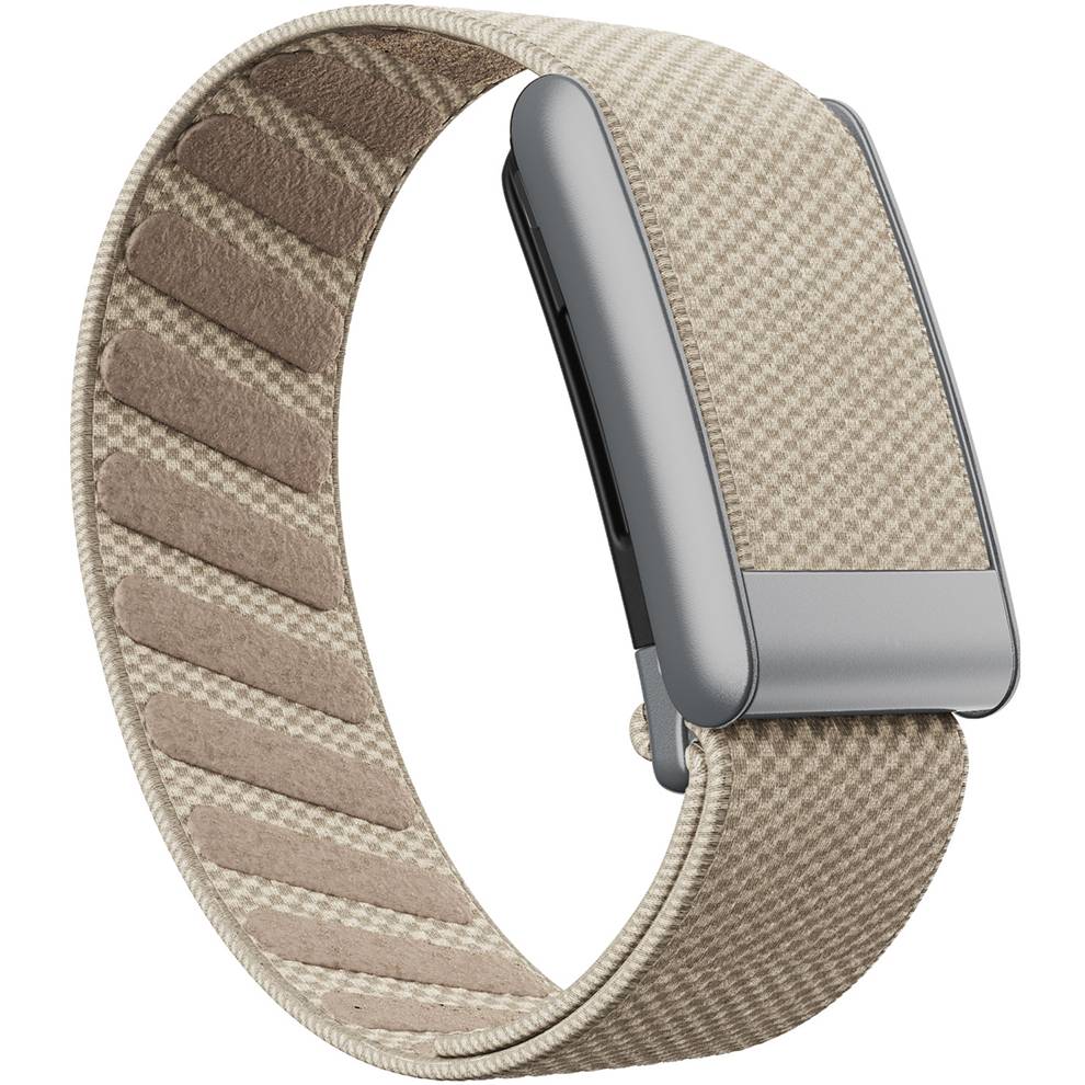 Ремешок ARMORSTANDART SuperKnit для Whoop 5.0/MG Beige with Silver (ARM90105)