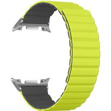 Ремінець ArmorStandart Samsung Galaxy Watch 8/8 Classic Lime Grey Silver Connector (ARM89082)