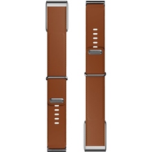 Ремешок ARMORSTANDART Leather Loop для Whoop 5.0 / MG Chestnut with Silver (ARM90088)