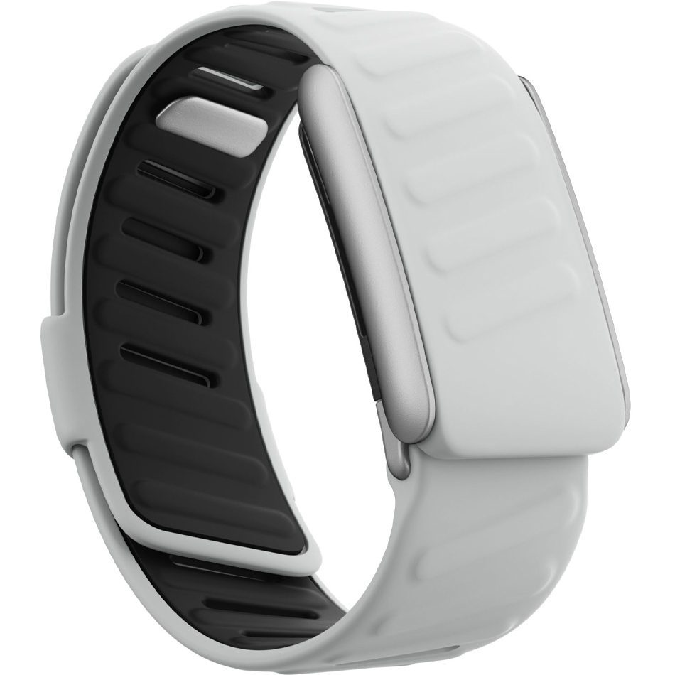 Ремінець ARMORSTANDART Silicone Tech для Whoop 5.0 / MG Grey with Silver (ARM90097)