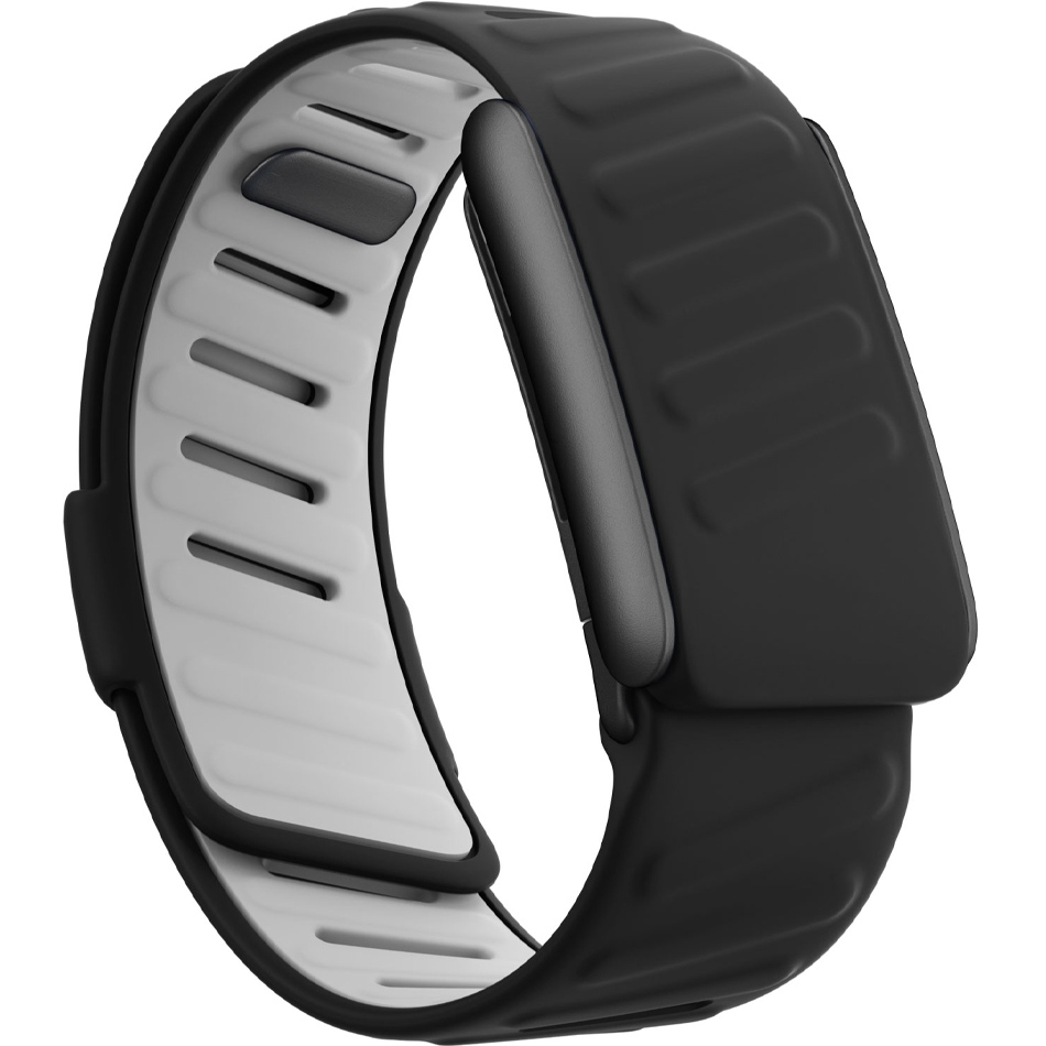 Ремінець ARMORSTANDART Silicone Tech для Whoop 5.0 / MG Black with Black (ARM90098)