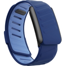 Ремінець ARMORSTANDART Silicone Tech для Whoop 5.0 / MG Dark Blue with Black (ARM90100)