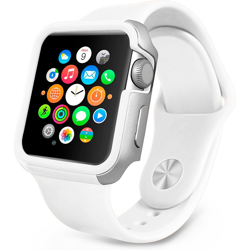 Чехол OZAKI O!coat-Shockband Case Apple Watch 38 мм White (OC620WH)