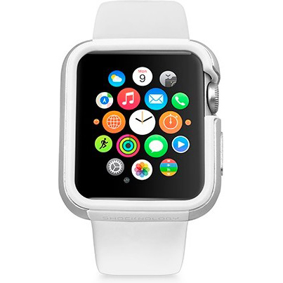 Чехол OZAKI O!coat-Shockband Case Apple Watch 38 мм White (OC620WH) Тип бампер