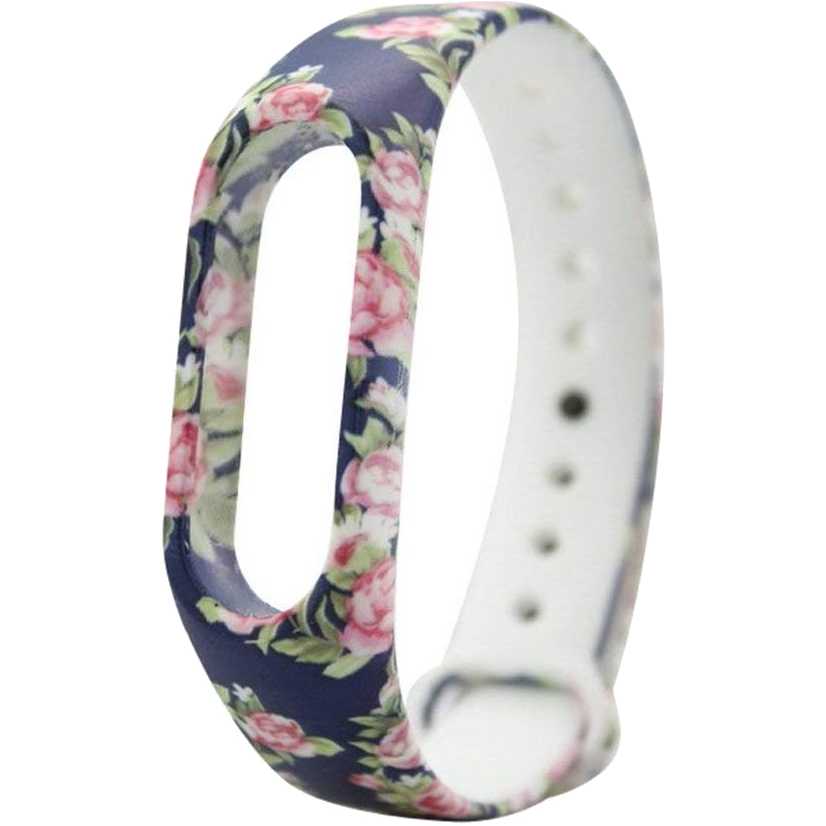 Ремешок ARMORSTANDART Xiaomi Mi Band 4/3 Blue Flowers (ARM52066)