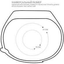 Ремешок ARMORSTANDART Xiaomi Mi Band 4/3 Blue Flowers (ARM52066)