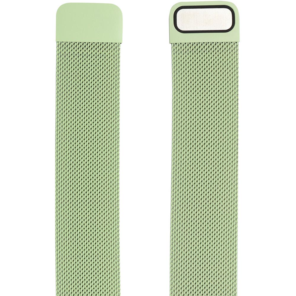 Браслет ArmorStandart Milanese Loop Band для Apple Watch All Series 42/44/45/49mm Lime Green (ARM55259) Совместимость Apple Watch 5 42mm/44mm, Apple Watch 3 42mm/44mm, Apple Watch SE 2022 44mm, Apple Watch SE 2020 42mm/44mm, Apple Watch 6 42mm/44mm, Apple Watch 4 42mm/44mm, Apple Watch 8 45mm, Apple Watch 7 45mm, Apple Watch Ultra 49mm