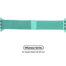 Браслет ArmorStandart Milanese Loop Band для Apple Watch All Series 42/44/45/49mm Mint Green (ARM55260)