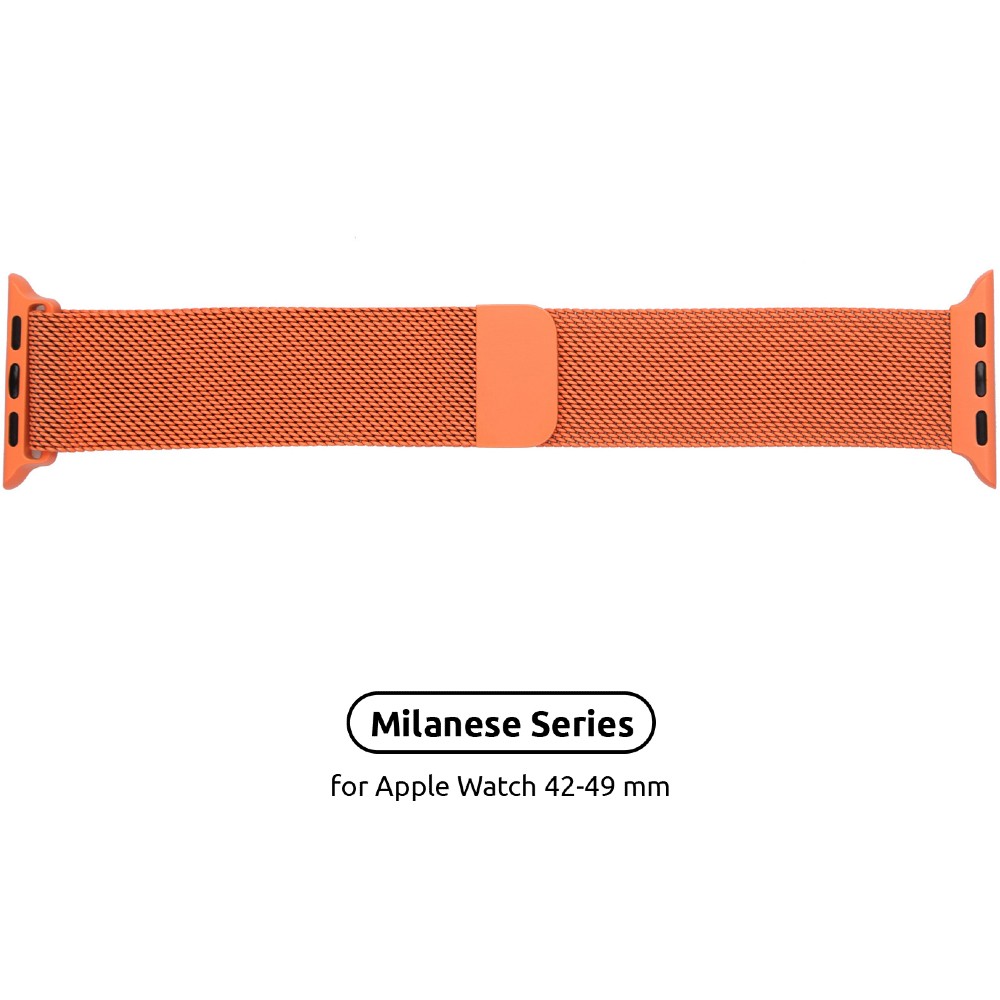 Браслет ArmorStandart Milanese Loop Band для Apple Watch All Series 42/44/45/49mm Orange (ARM55249) Тип браслет