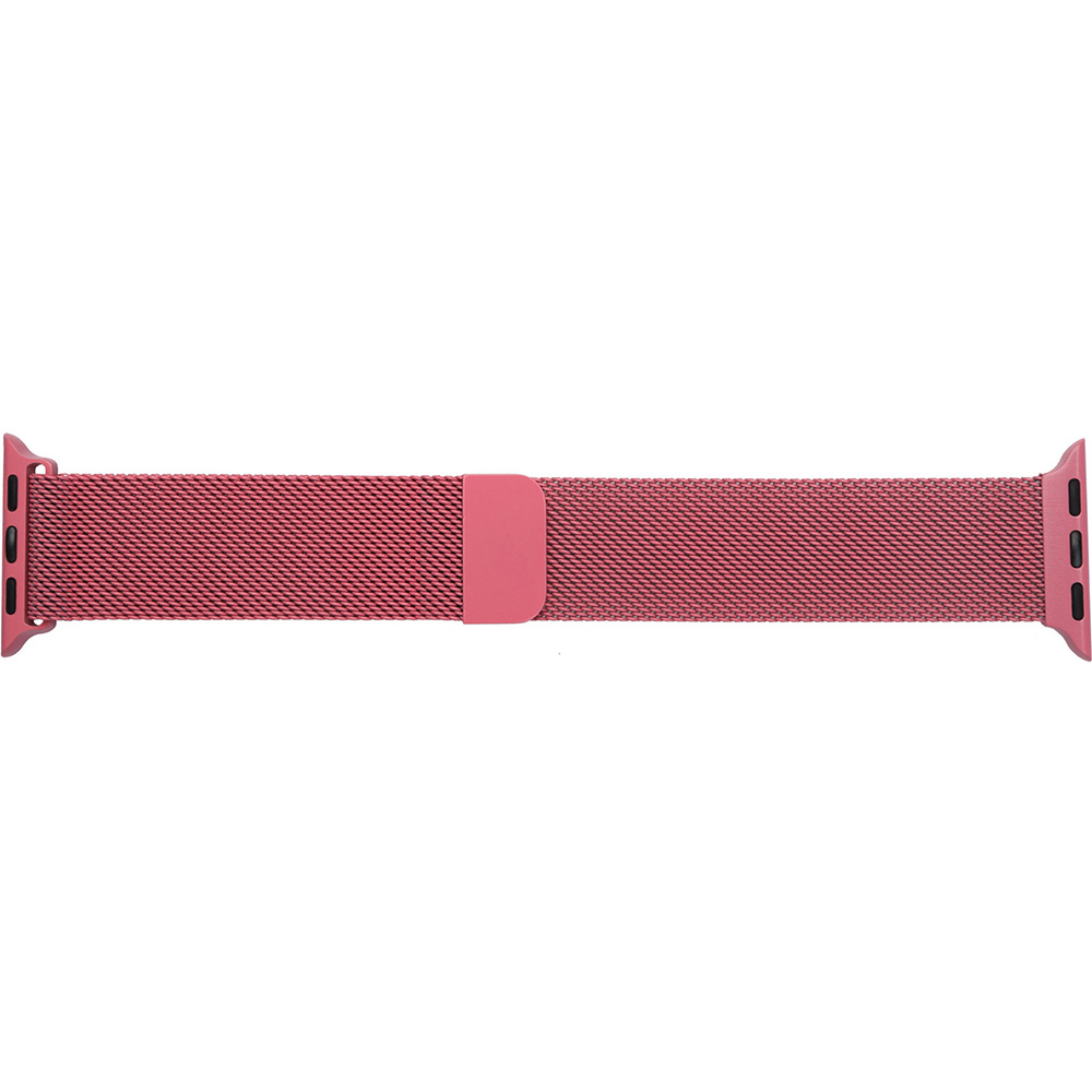 Браслет ArmorStandart Milanese Loop для Apple Watch All Series 42/44/45/49mm Raspberry Red (ARM55262)