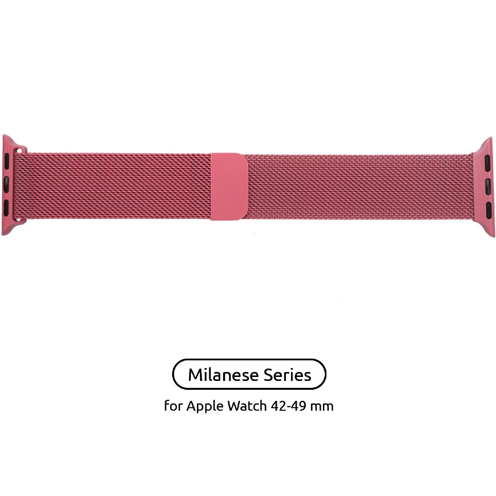 Браслет ArmorStandart Milanese Loop для Apple Watch All Series 42/44/45/49mm Raspberry Red (ARM55262) Тип браслет