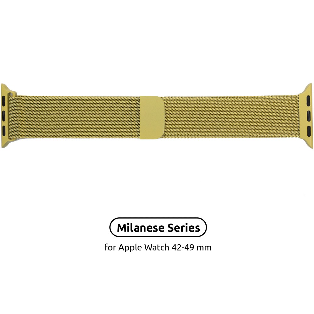 Браслет ArmorStandart Milanese Loop Band для Apple Watch All Series 42/44/45/49mm Yellow (ARM55261) Тип браслет