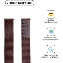 Ремешок ArmorStandart Nylon Band для Apple Watch All Series 42/44/45/49mm Smoke Purple (ARM55855)