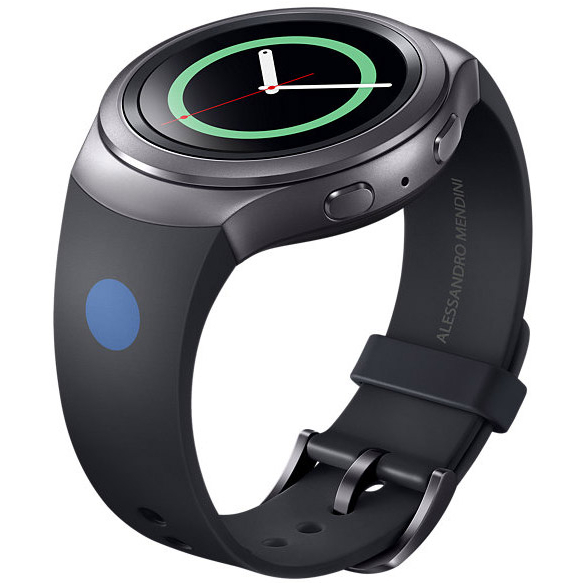 Ремешок SAMSUNG Gear S2 Sport Black (ET-SRR72MBEGRU) Материал эластомер