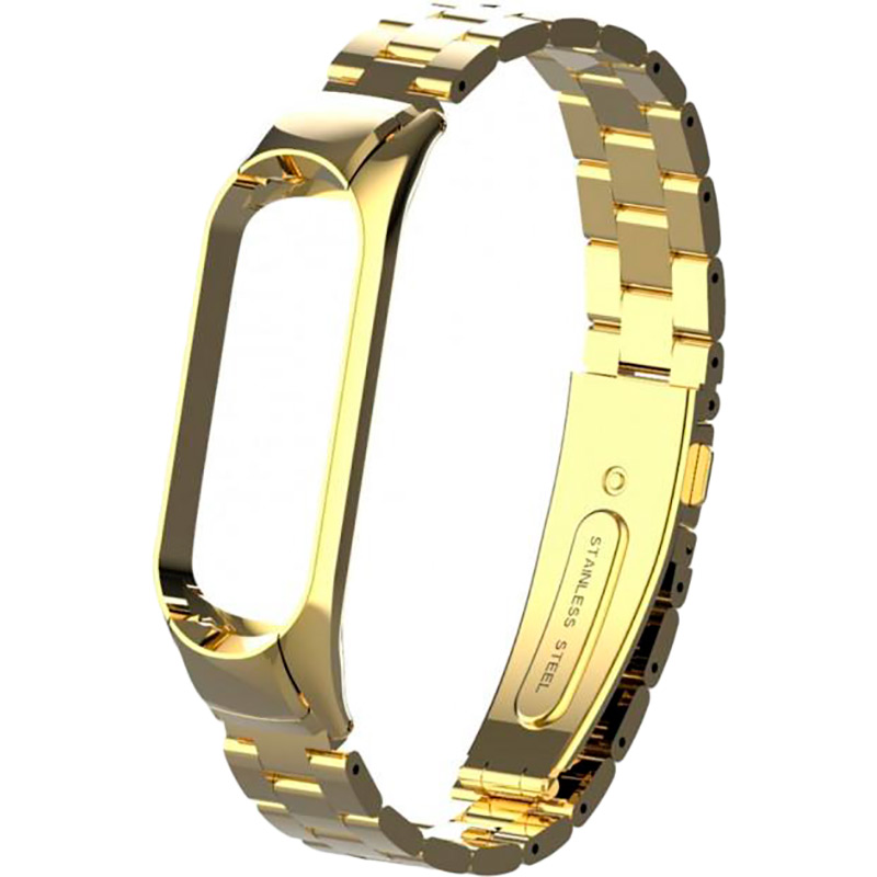 Браслет XoKo для Xiaomi Mi Band 3/4 Gold (XK-XM-PR-Gold) Браслет XoKo для Xiaomi Mi Band 3/4 Gold (XK-XM-PR-Gold)