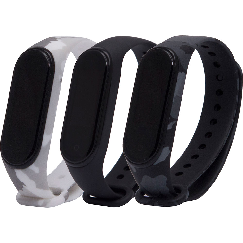 

Комплект ремешков для Xiaomi Mi Band 4/3 Black/ Khaki grey/ Khaki White (ARM56235), Xiaomi Mi Band 4/3 Tephra (ARM56235)