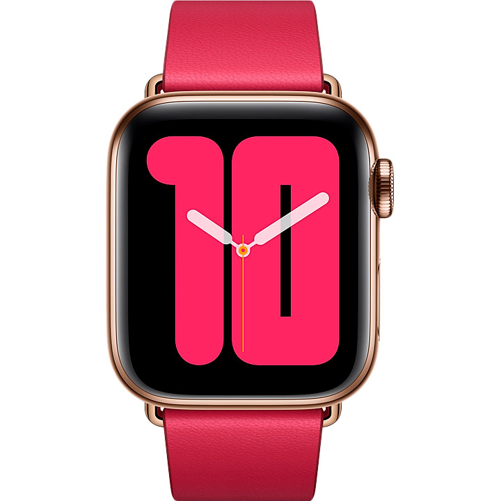 Ремінець APPLE Modern Buckle для Apple Watch Large 40 мм Raspberry (MXPC2ZM/A) Матеріал шкіра