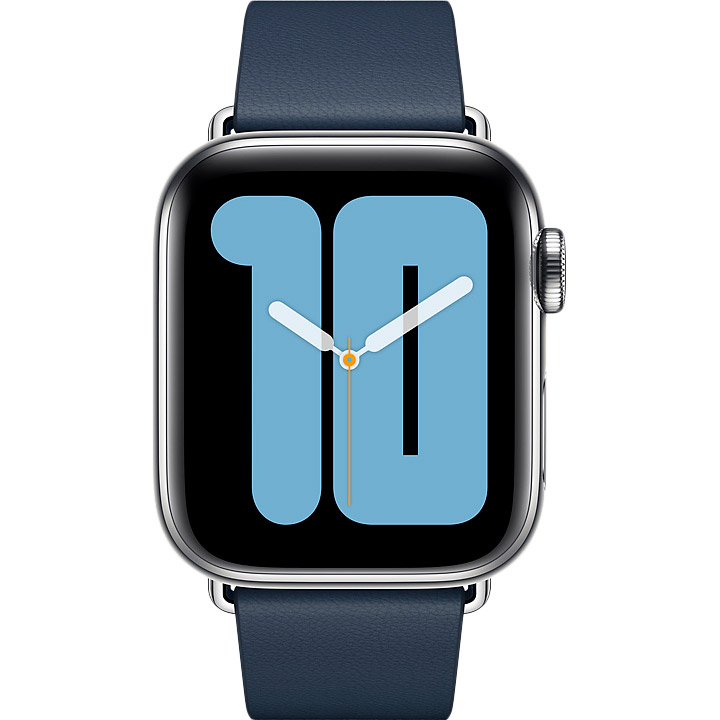 Ремешок APPLE Modern Buckle для Apple Watch Smal 40 мм Deep Sea Blue (MXPD2ZM/A) Материал кожа