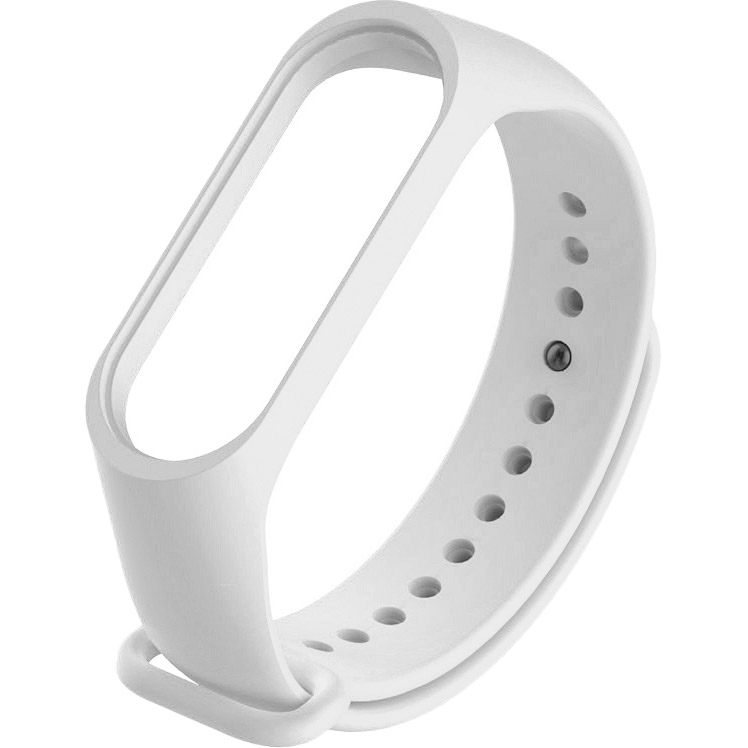 Ремешок BeCover для Xiaomi Mi Band 3/4 White (704650) Материал силикон