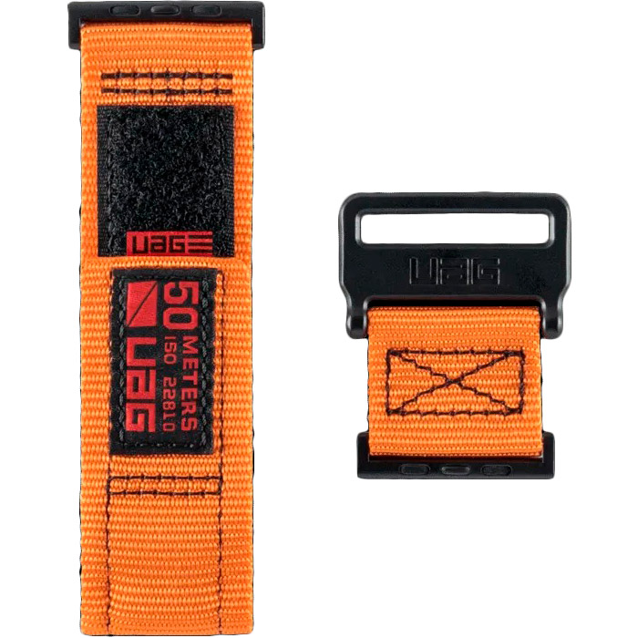 

Ремешок UAG Active Strap для Apple Watch 44/42 Orange (19148A114097), Apple Watch 44/42 Active Strap, Orange