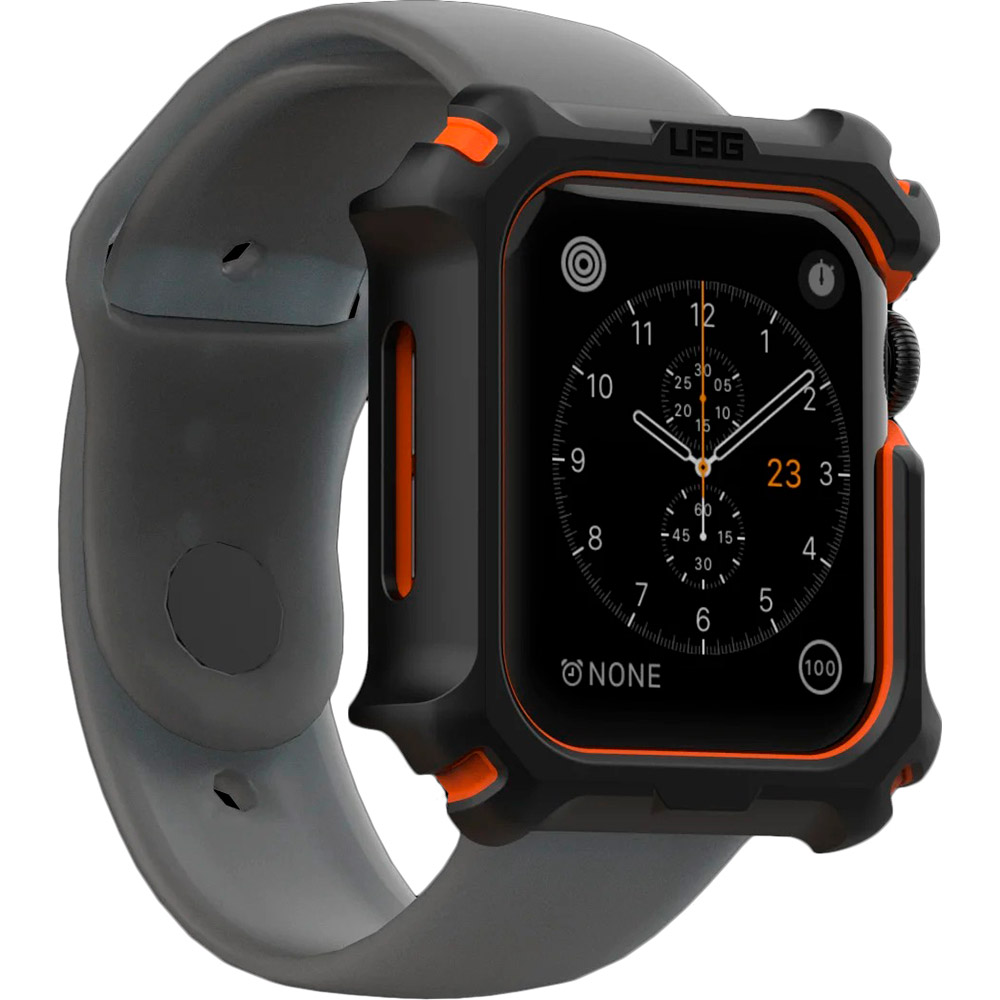 Чехол UAG Case для Apple Watch 44 Black/Orange (19148G114097) Тип бампер