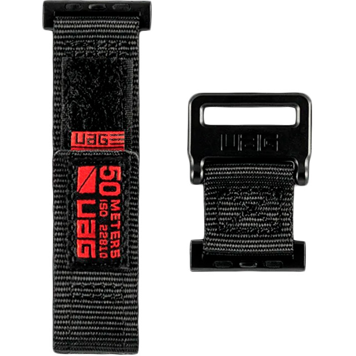 

Ремешок UAG Active Strap для Apple Watch 40/38 Black (19149A114040), Apple Watch 40/38 Active Strap, Black