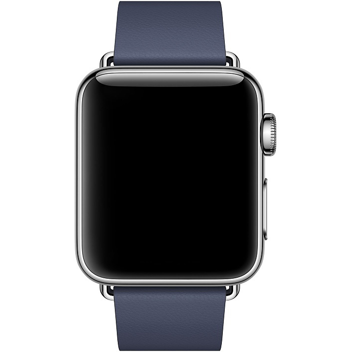 Ремешок APPLE 38mm Blue Modern Buckle Medium (MJ5C2ZM/A) Материал кожа