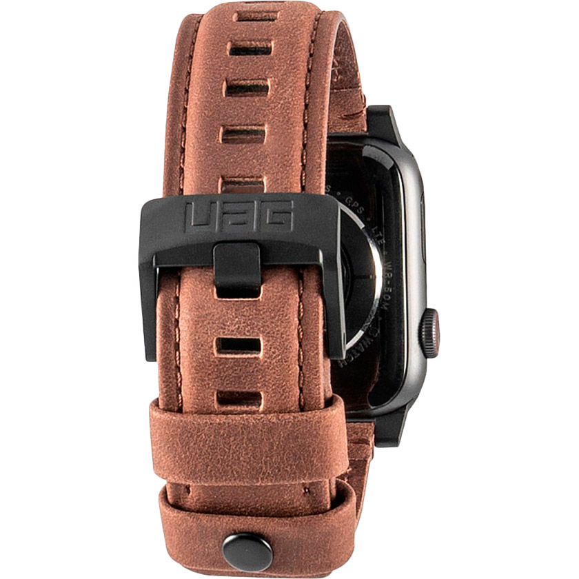 Ремешок UAG Leather Strap для Apple Watch 40/38 Brown (19149B114080) Тип ремешок