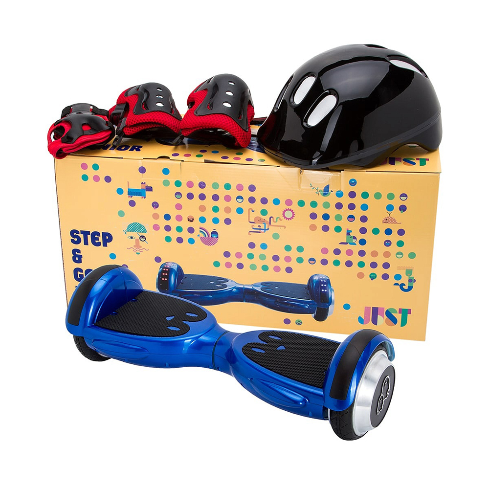 Гироборд JUST Step&GO Mini+bag&def set Blue (S5BDSBL) Максимальный угол подъема, градусов 15