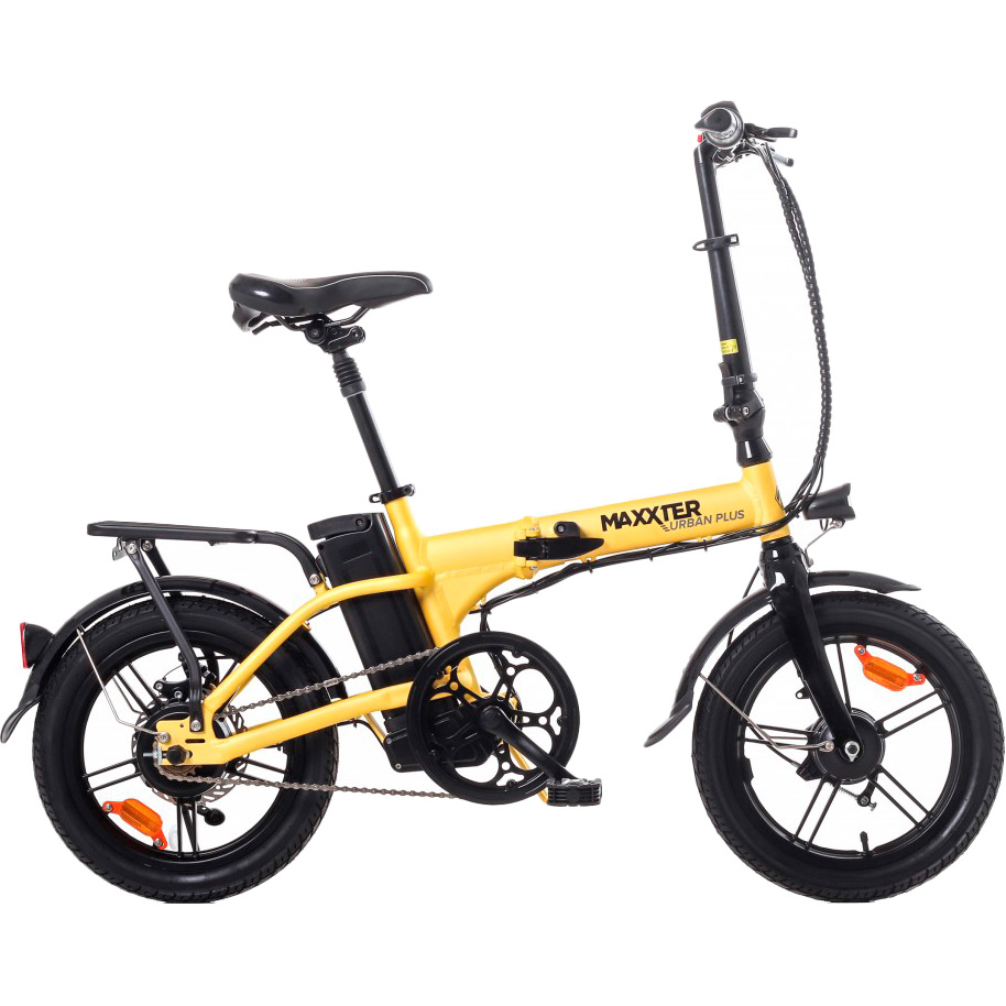 Електровелосипед MAXXTER URBAN PLUS Yellow/Black