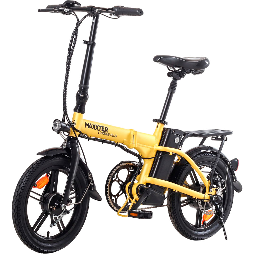 Электровелосипед MAXXTER URBAN PLUS Yellow/Black Максимальная мощность, Вт 250