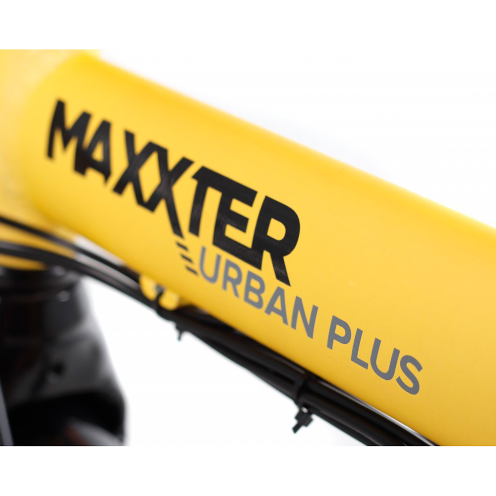 У Фокстрот Електровелосипед MAXXTER URBAN PLUS Yellow/Black