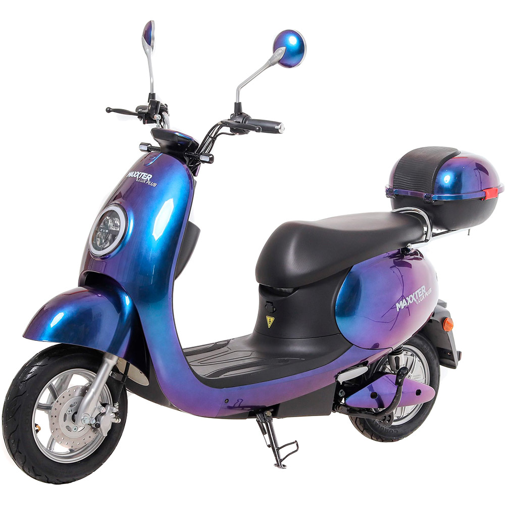 

Электроскутер MAXXTER LUX PLUS Blue, LUX PLUS (blue)