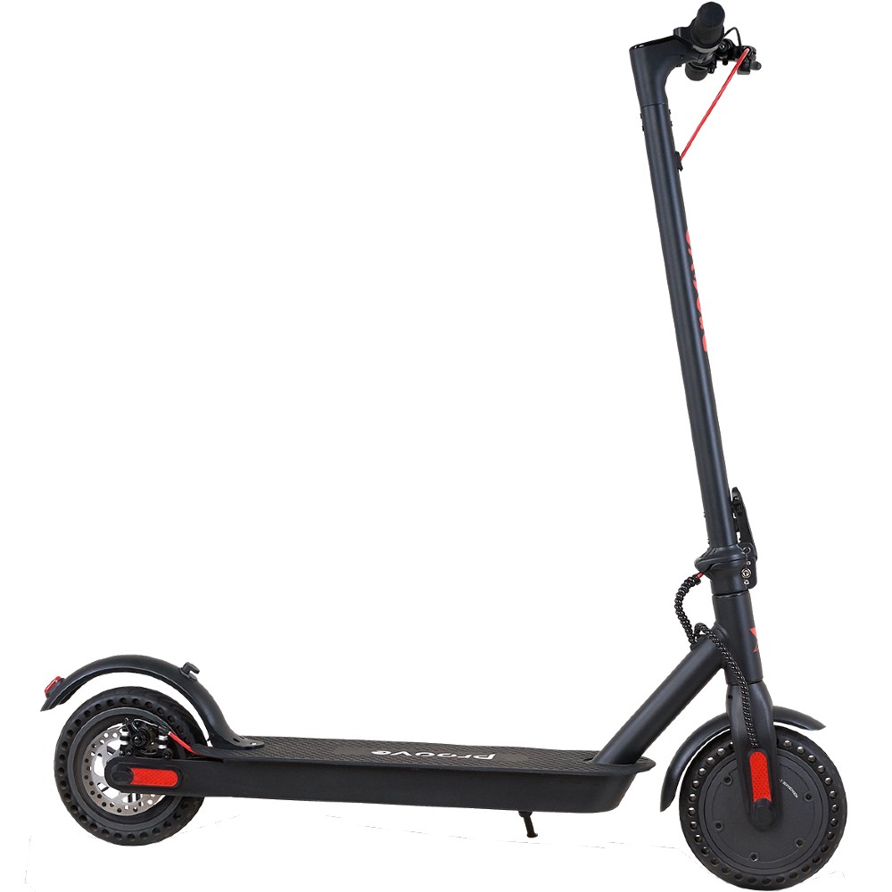 Електросамокат PROOVE X-City Lite (BLACK/RED) Запас ходу, км 25