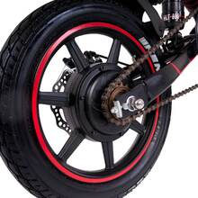 Электровелосипед PROOVE Sportage Black Red (31685)