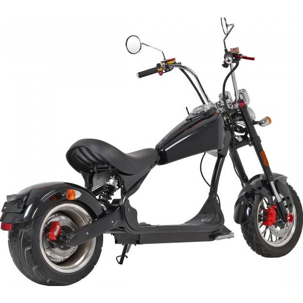 Електроскутер MAXXTER Chopper (Black) Запас ходу, км 70