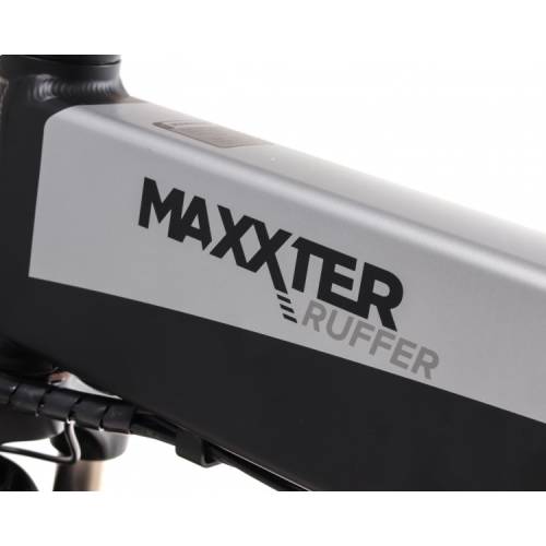 Зовнішній вигляд Електровелосипед MAXXTER 20" RUFFER Black-silver