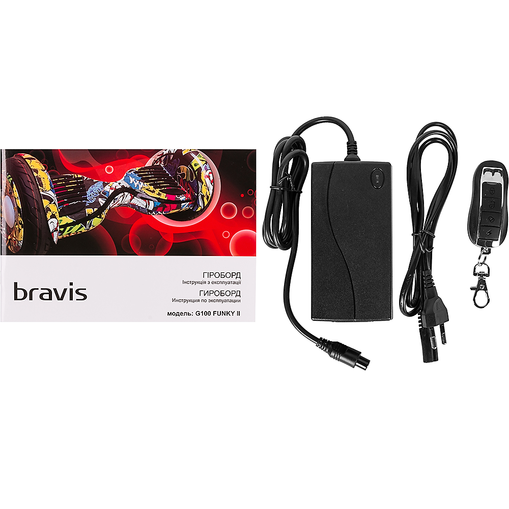 В Украине Гироборд BRAVIS G100 FUNKY II pirate