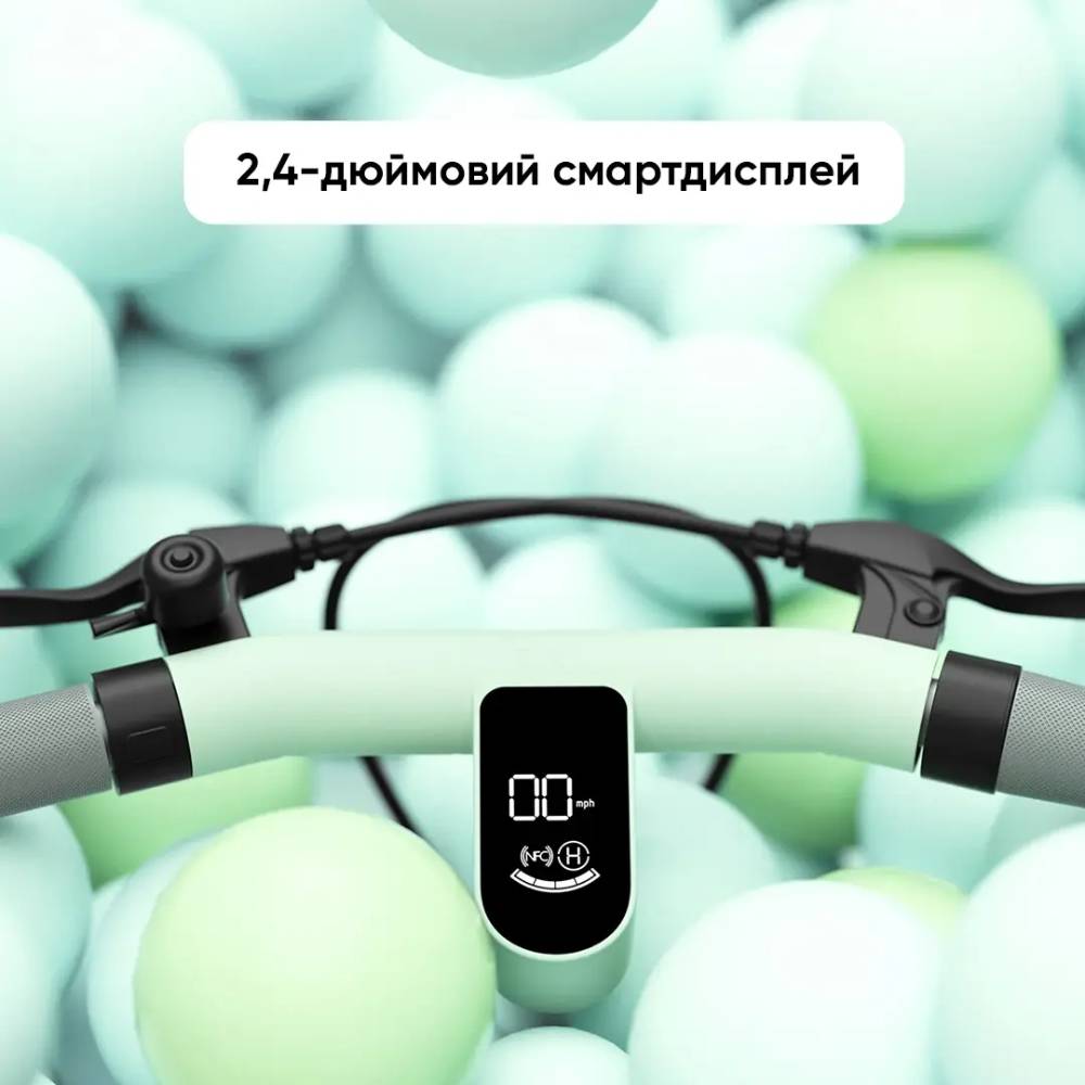 Изображение Электросамокат OKAI Ceetle PRO EA10C Mint Green 10" (EA10C-MG)