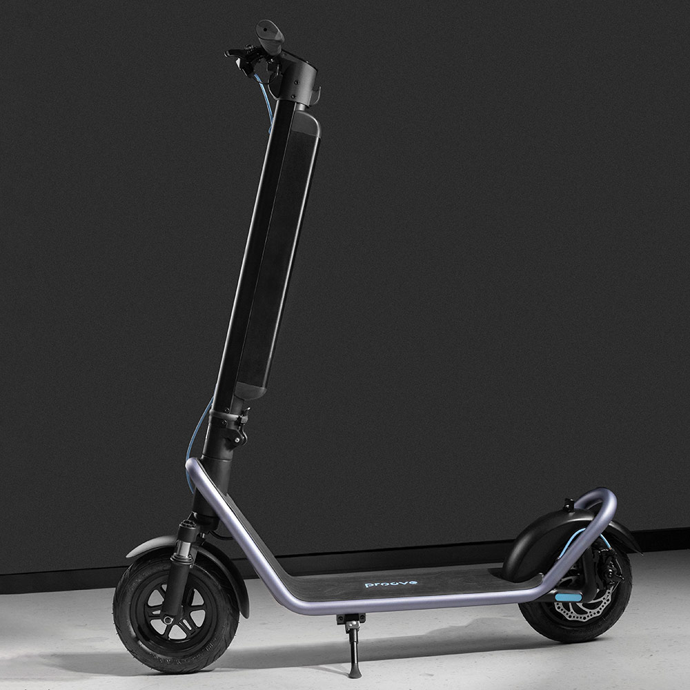 Фото Електросамокат PROOVE Model Urban App Black/Blue (62372)