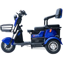 Трицикл FORTE Family-P600 Синий + аккумулятор 12V20A/25А 5 шт. (145225)
